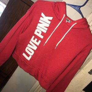 PINKVS cropped hoodie
